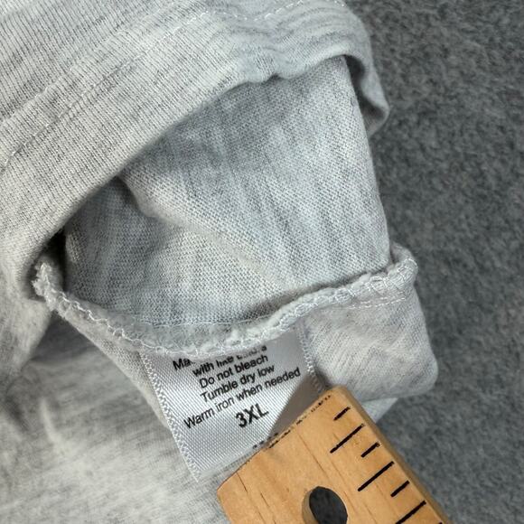 Harley Davidson Motorcycles Boswell's Music City T-Shirt Womens 3XL Feather Gray - Picture 5 of 7